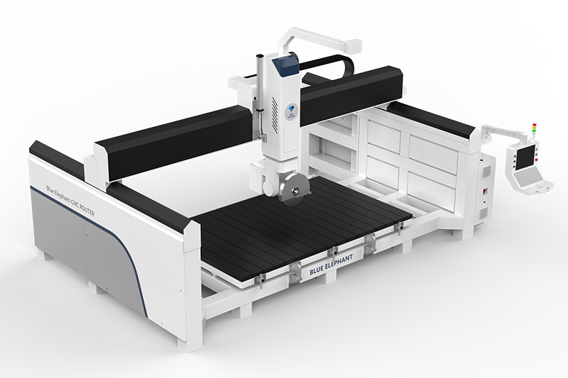 5 Axis Granite Bridge Saw-4