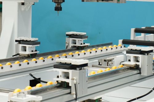 CNC Router for Wooden Door Lock Hole 1