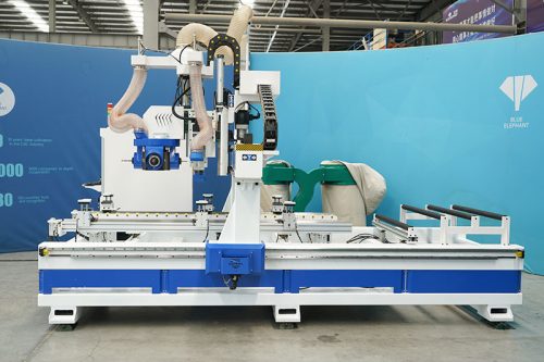 CNC Router for Wooden Door Lock Hole 1