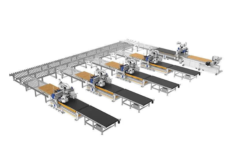Door Panel Mould Processing Connection Line 1