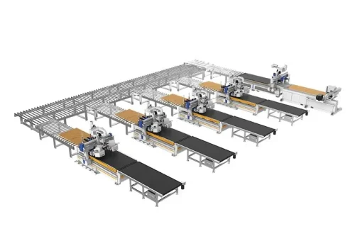 Door Panel Mould Processing Connection Line 1