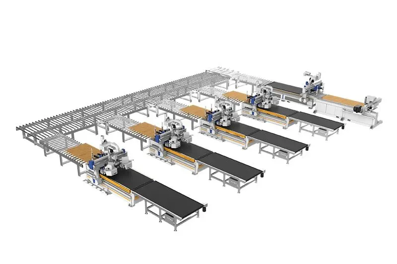 Door Panel Mould Processing Connection Line 1