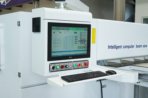 ELECNC-330 Computer Beam Saw Wood Panel Cutting 3