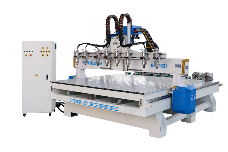 Hot-Sale-1821-8-Spindles-Woodworking-CNC-Router-Machine-change-tool-automaticallywith-8-Rotary-Devices1