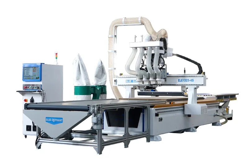 New Design Nested Based CNC Router with 4 Spindles CNC Machine 1