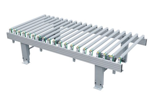 Power coated roller table 1