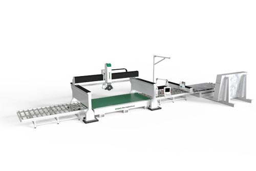 five axis granite cutting line-1