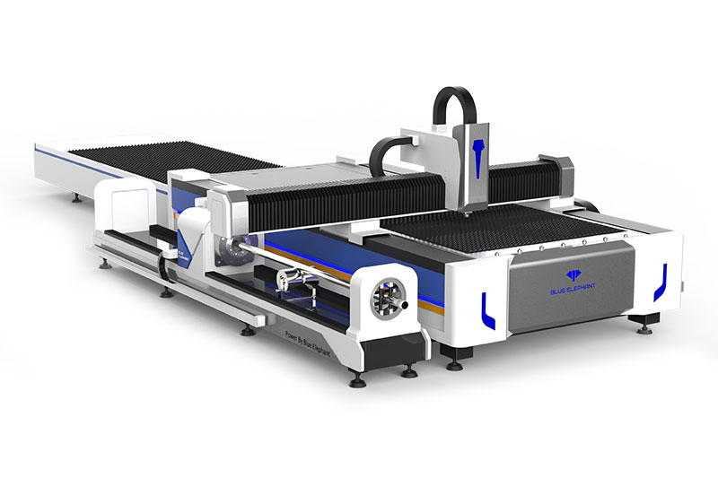 laser cutting machine for tubes with exchange platform 4