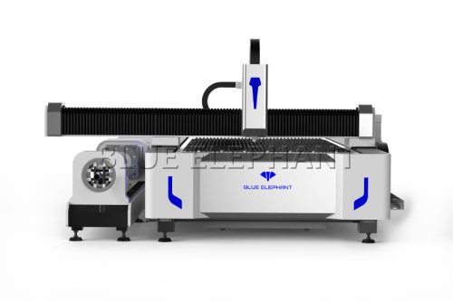 laser cutting machine for tubes with exchange platform 4