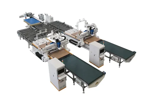 nested based CNC router intelligent nesting cnc cell 1