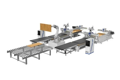 smart fectory Nesting CNC Cell 1